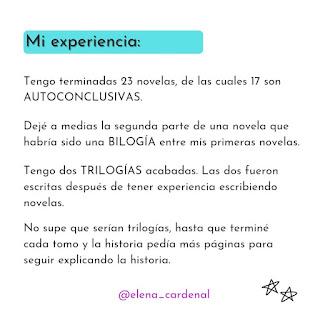 ¿Qué es mejor escribir: sagas o novelas autoconclusivas?