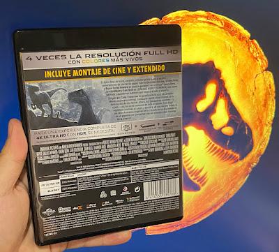 Ya a la venta la edición en formato físico (DVD, BD y 4K UHD) de 'Jurassic World: Dominion'