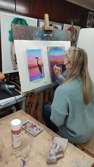 CURSOS DE PINTURA PARA ADULTOS Y JOVENES BARCELONA ESPAÑA