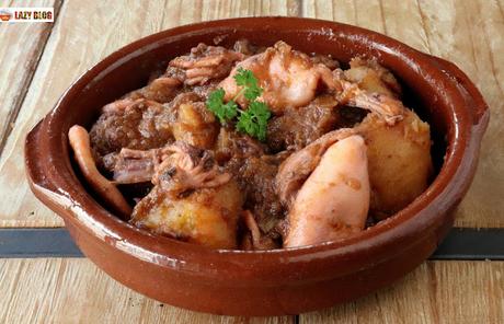 Luras de la ría guisadas con patatas, el placer de un guiso casero con sabor a Galicia