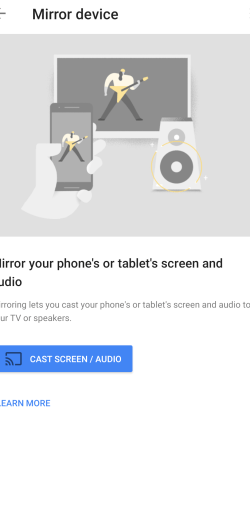 Cómo transmitir videos de Facebook a la TV usando Chromecast Haga clic en el botón Transmitir pantalla