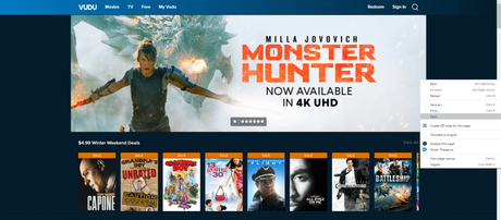 Opción de transmisión