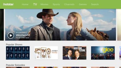 Hotstar en Apple TV