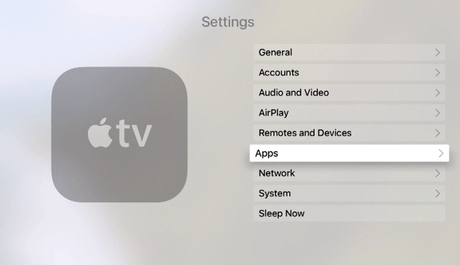 Seleccionar aplicación