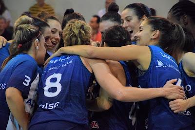 Galería de clics del Bàsquet Femení Sant Adrià-CB Sant Josep Obrer (Liga Femenina 2)