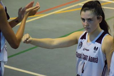 Galería de clics del Bàsquet Femení Sant Adrià-CB Sant Josep Obrer (Liga Femenina 2)