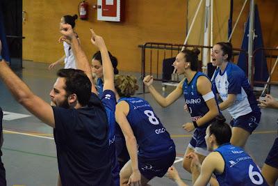 Galería de clics del Bàsquet Femení Sant Adrià-CB Sant Josep Obrer (Liga Femenina 2)