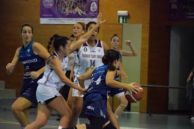 Galería de clics del Bàsquet Femení Sant Adrià-CB Sant Josep Obrer (Liga Femenina 2)