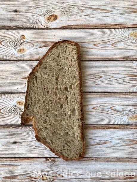 Pan con masa madre de centeno