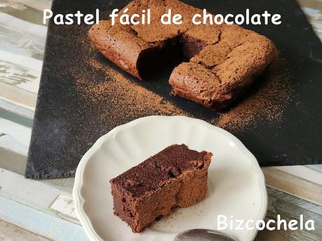 PASTEL FÁCIL DE CHOCOLATE