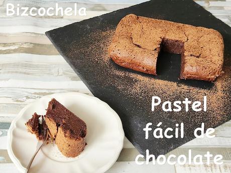 PASTEL FÁCIL DE CHOCOLATE