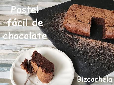 PASTEL FÁCIL DE CHOCOLATE