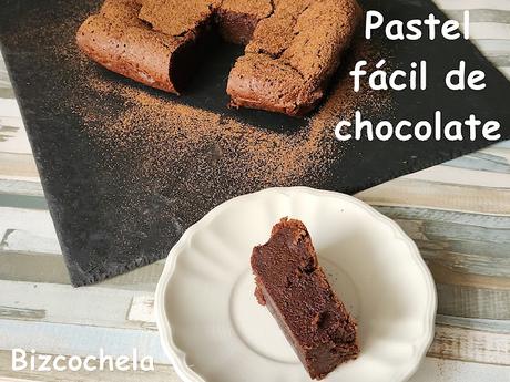 PASTEL FÁCIL DE CHOCOLATE