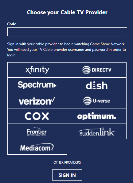 Código de activación