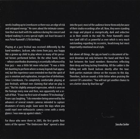 Van der Graaf Generator - Live at Rockpalast: Leverkusen 2005 (2018) Van der Graaf Generator - Live at Rockpalast: Leverkusen 2005 (2018)