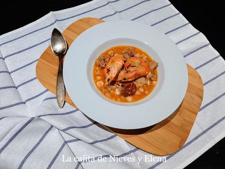 Garbanzos mar y tierra