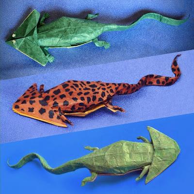 Los origami prehistóricos de Petr Stuchlý