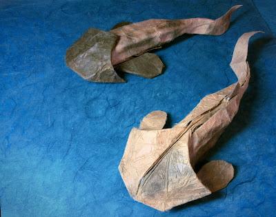 Los origami prehistóricos de Petr Stuchlý
