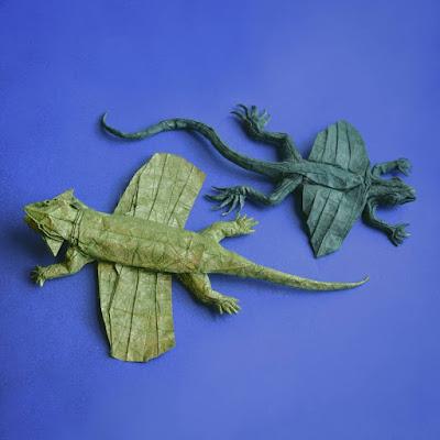 Los origami prehistóricos de Petr Stuchlý