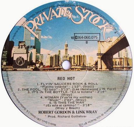 Robert Gordon and Link Wray -S.t -Lp 1979 (1977) Robert Gordon and Link Wray -S.t -Lp 1979 (1977)