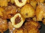 Buñuelos rellenos chocolate