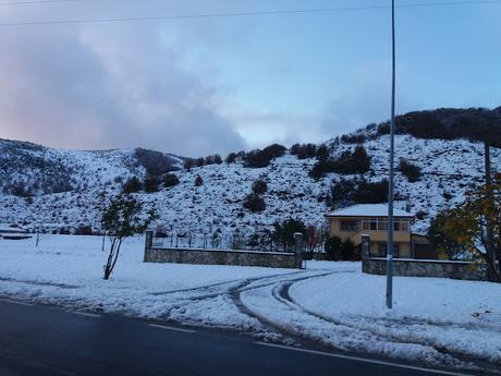 Primeras nieves del año