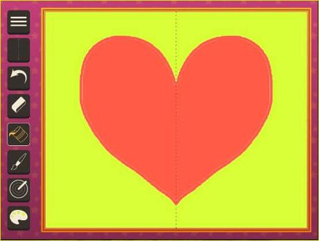 Creador de dibujos simétricos Creador de dibujos simétricos