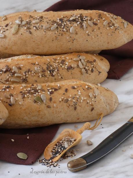 Panecillos de Espelta y Semillas