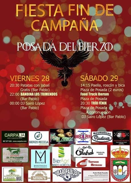 Posada del Bierzo vuelve a festejar la 'Fiesta fin de campaña' con una gran celebración este fin de semana 1 Posada del Bierzo vuelve a festejar la 'Fiesta fin de campaña' con una gran celebración este fin de semana 1