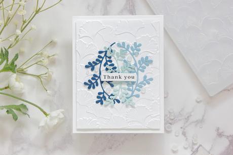 The beauty of embossing folders