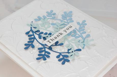 The beauty of embossing folders