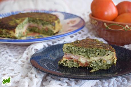 Tortilla de Acelgas Rellena