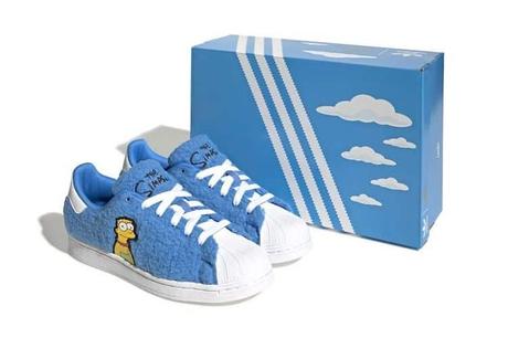 Divertidas zapatillas infantiles de Los Simpson