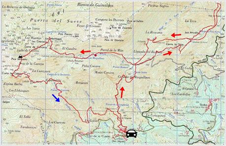 Cofiñu-Bustacu-Les Corripies-Mirueñu