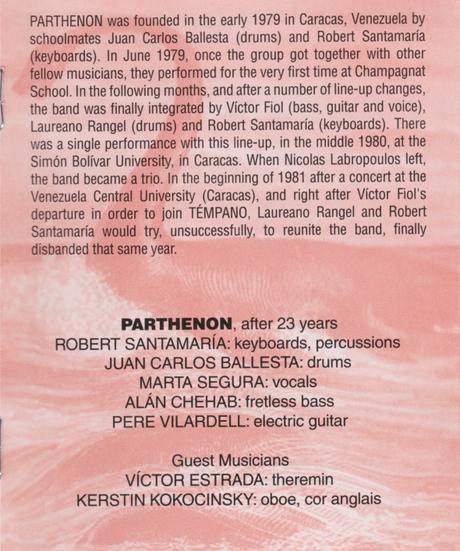 Parthenon - Mare Tenebris (2005) Parthenon - Mare Tenebris (2005)