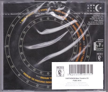 Parthenon - Mare Tenebris (2005) Parthenon - Mare Tenebris (2005)