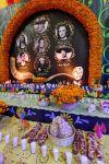 En palacio de gobierno se exhibe exquisito y monumental Altar de Muertos