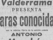 octubre 1956,dos astros canción española Teatro Pereda:Valderrama Machín