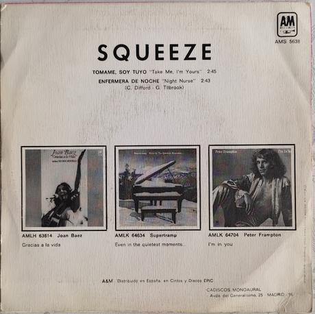 Squeeze - Tomame, Soy tuyo (Take me, i'am yours) 7