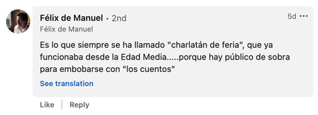 Me encuentro con un comentario acerca de mí por internet (y no es bonito)