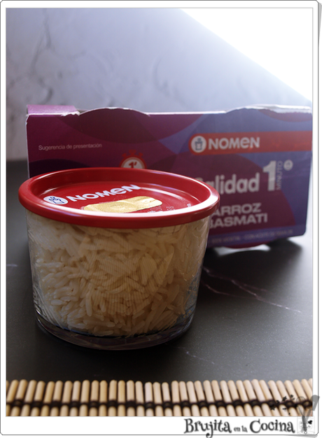 Pollo a la naranja con arroz basmati Pollo a la naranja con arroz basmati