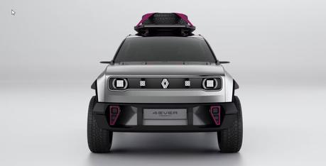 El Renault 4Ever Trophy es un concepto de coche eléctrico retro con un diseño futurista 1