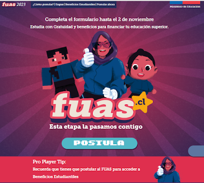 Se extendió PLAZO LLENADO FUAS: MIÉRCOLES 02-11-2022, HASTA LAS 14:00 HORAS.