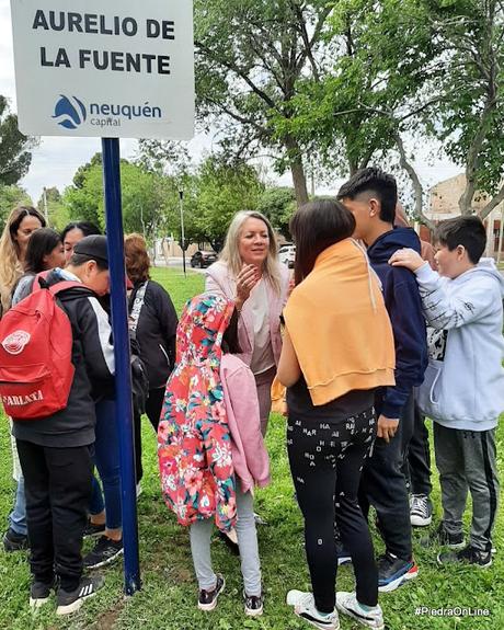 Un boulevar de la ciudad de Neuquén lleva el nombre de Aurelio de la Fuente en reconocimiento a su labor Un boulevar de la ciudad de Neuquén lleva el nombre de Aurelio de la Fuente en reconocimiento a su labor