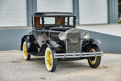 Automóvil Marca Ford Modelo A, tipo Coupé, 1930 Automóvil Marca Ford Modelo A, tipo Coupé, 1930