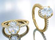 Charleston Anillo Compromiso Halo Diamantes