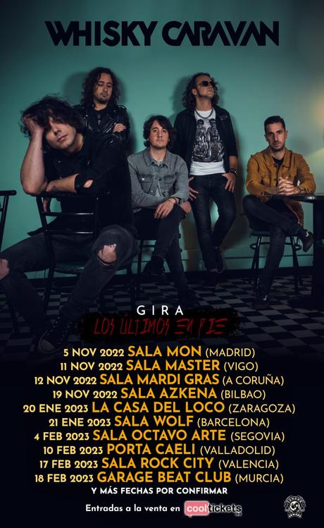 Whisky Caravan: conciertos de presentación de su nuevo disco