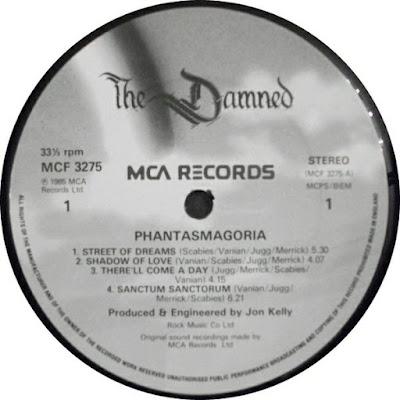 The Dammed -Phantasmagoria Lp 1985