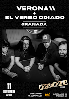 Concierto de Verona y El Verbo Odiado en sala RockNRolla