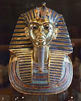 Máscara funeraria de Tutankamón. Foto: Roland Unger. Wikipedia.
